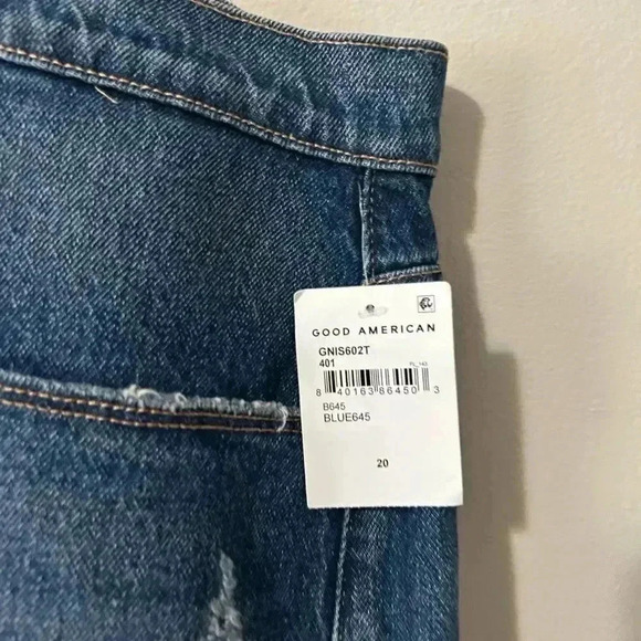 NWT Good American GOOD ’90S SHORTS 20 - Picture 7 of 10